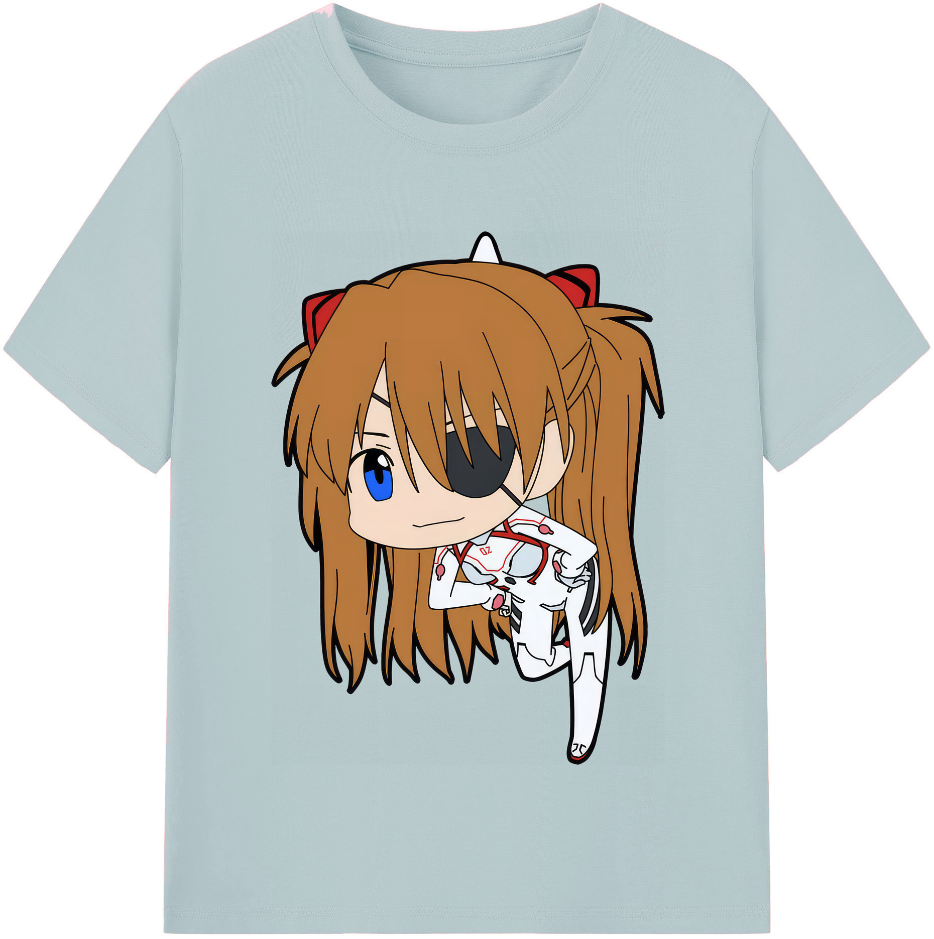 （画像用） EVA 新世紀エヴァンゲリオン 綿100％半袖Tシャツ（フロントプリント）
